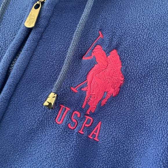 Blue USPA Zip Up - Picture 2 of 5